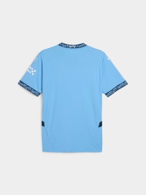 Спортивная футболка PUMA Mcfc Home Jersey Replica модель 775075 Спортивная футболка PUMA Mcfc Home Jersey Replica модель 775075 Фото