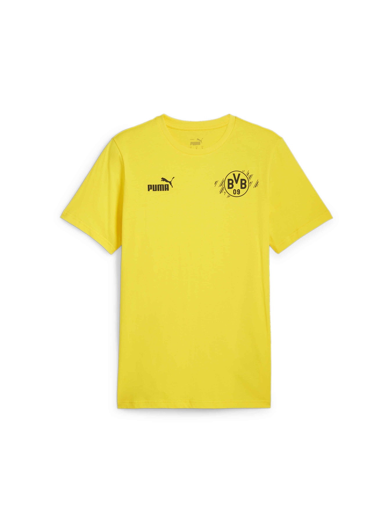 Футболка спортивная PUMA Bvb Ftblculture Tee модель 777741 Фото