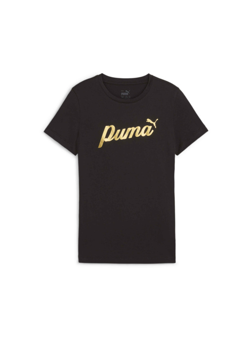 Футболка PUMA Ess+ Script Metallic Tee модель 682778 Фото