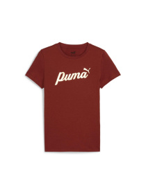 Футболка PUMA Ess+ Script Metallic Tee модель 682778 Фото