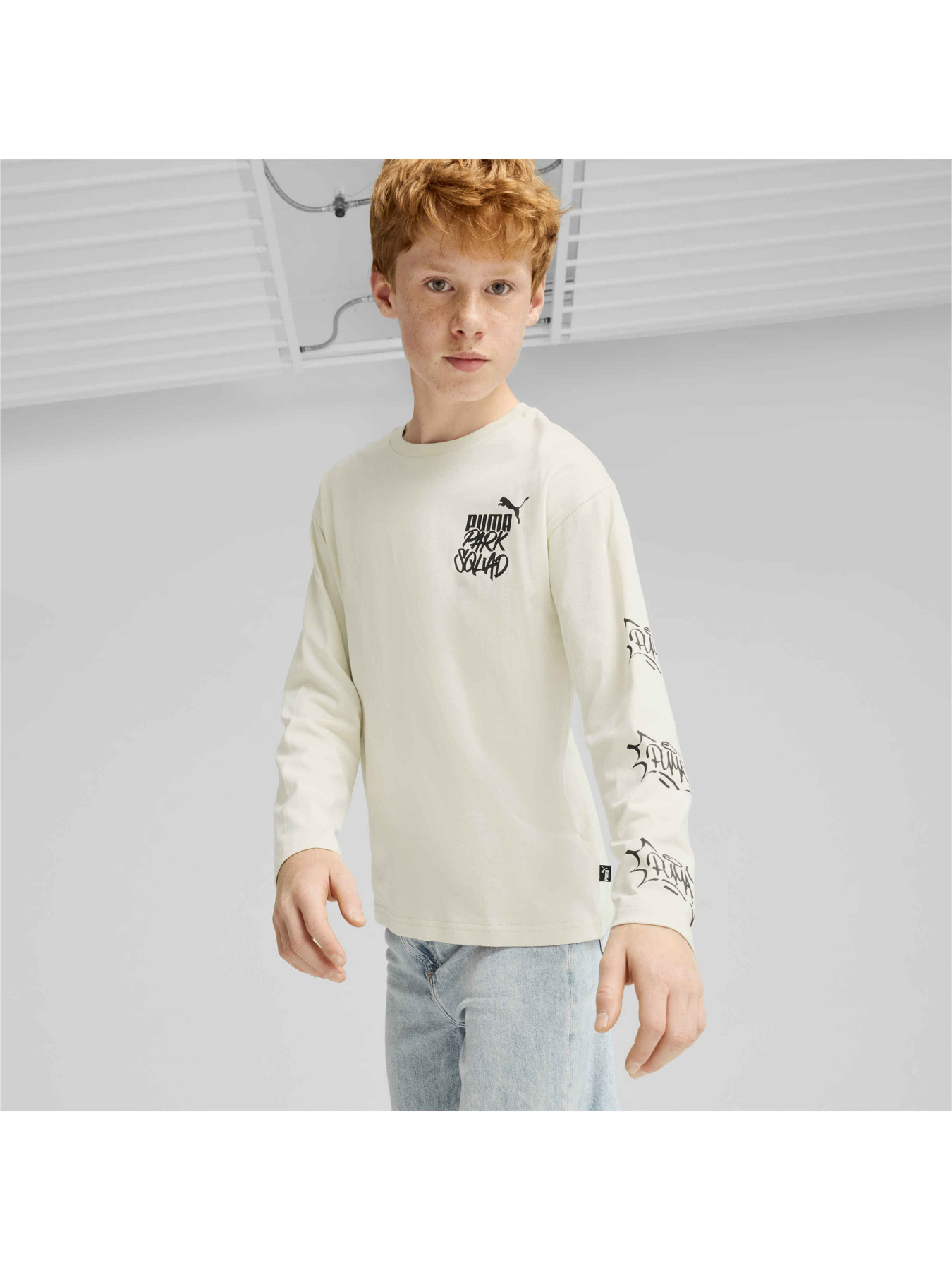 Свитшот PUMA Ess+ Mid 90s Ls Tee модель 681876 Фото