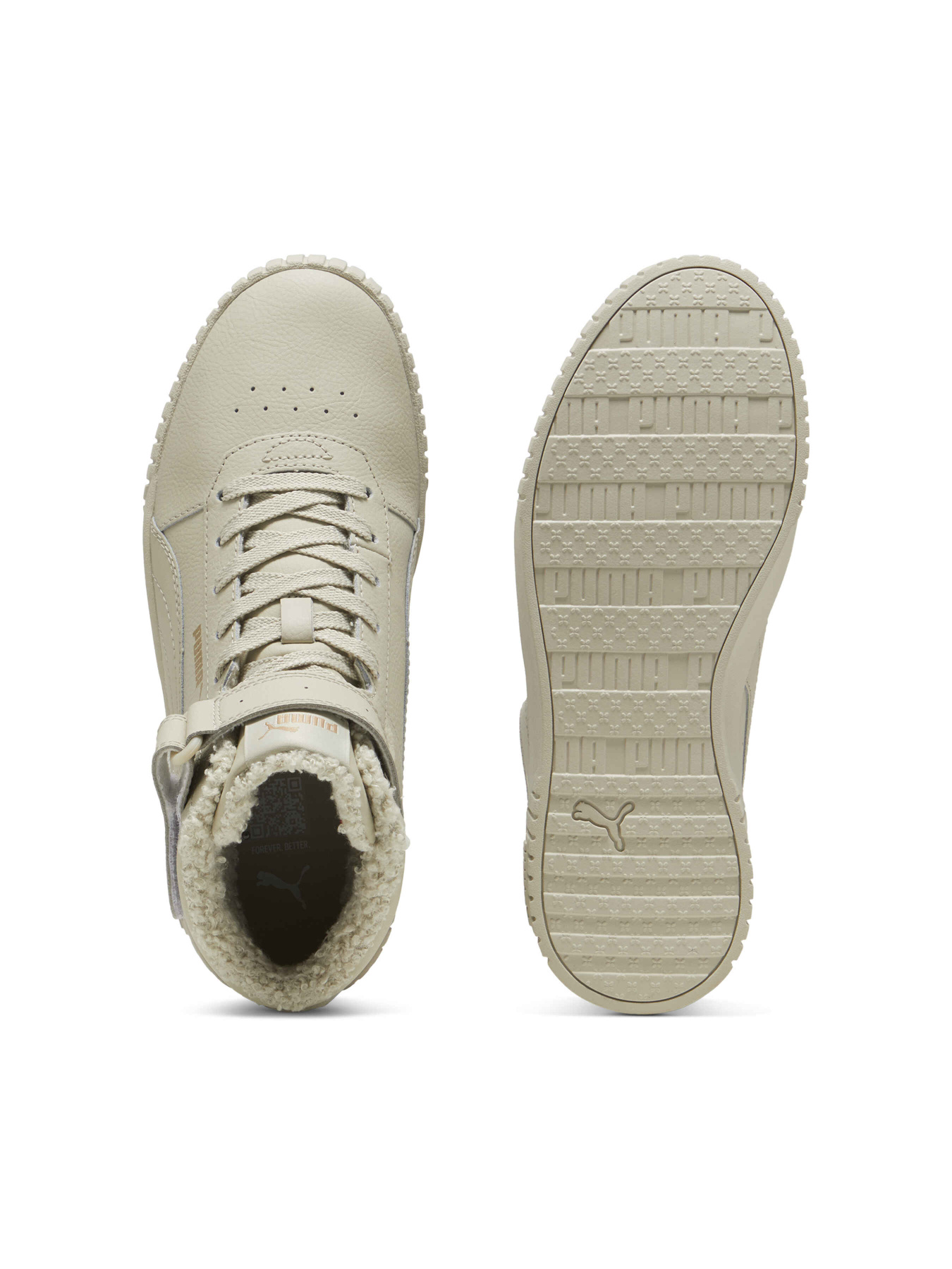 Кеды высокие PUMA Carina 2.0 Mid Wtr модель 385852 Фото