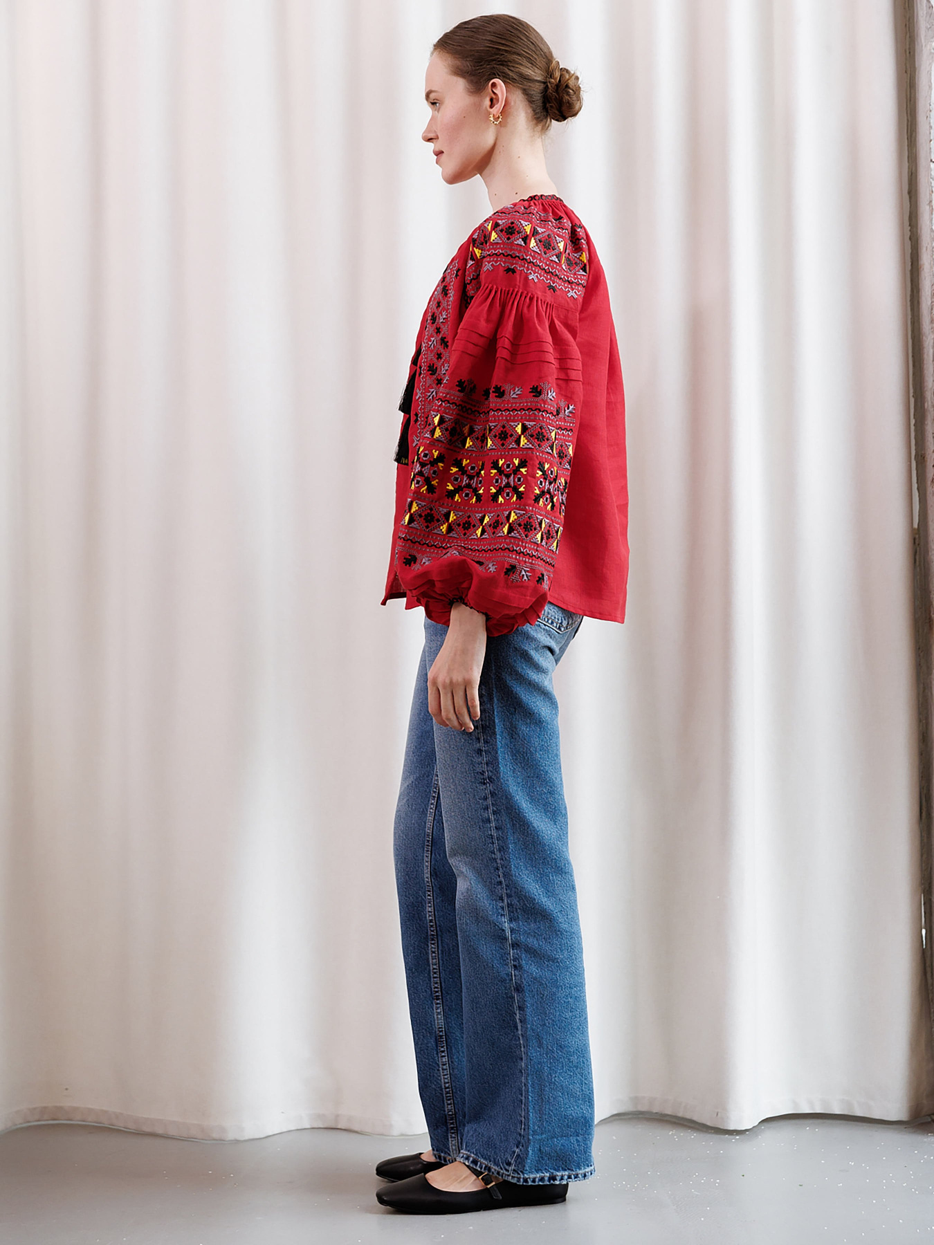 Вышитая рубашка Embroidered Gem модель 05247 Фото