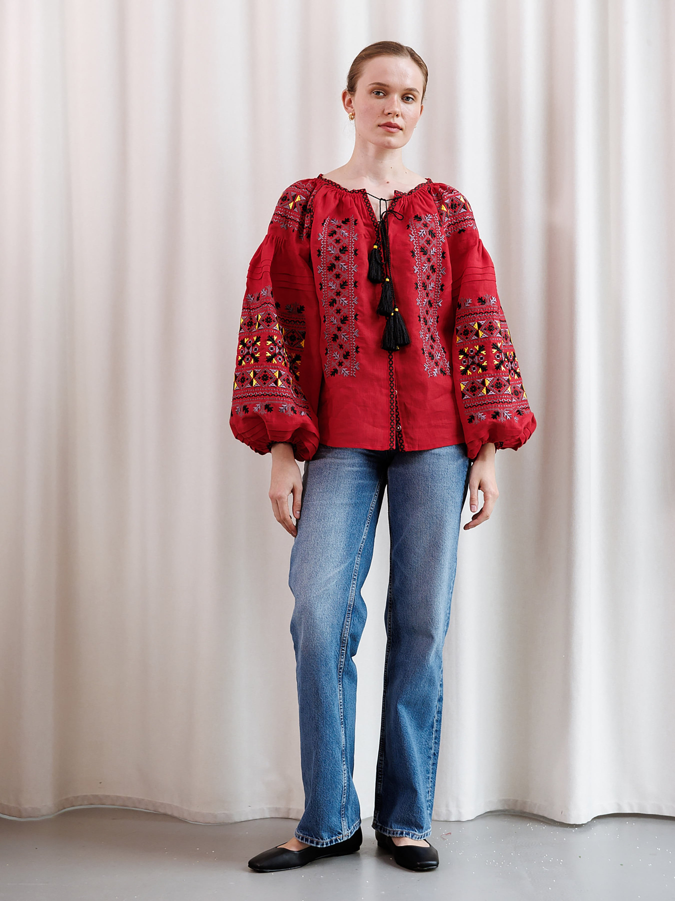 Вышитая рубашка Embroidered Gem модель 05247 Фото