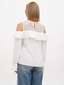 Блуза Sassofono модель A272-SF-1623_молочный Фото