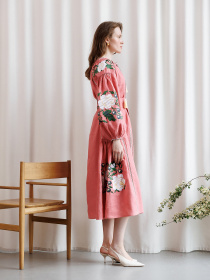 Вышитое платье Embroidered Gem модель 052415 Фото