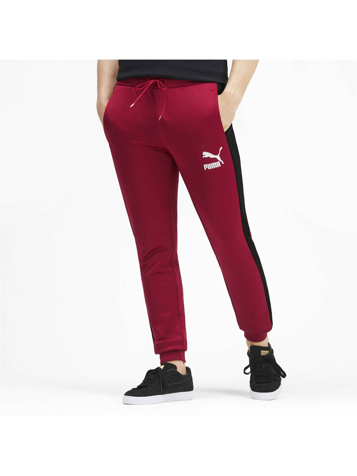 Штаны спортивные PUMA Iconic T7 Track Pant Cuff модель 595287 Фото