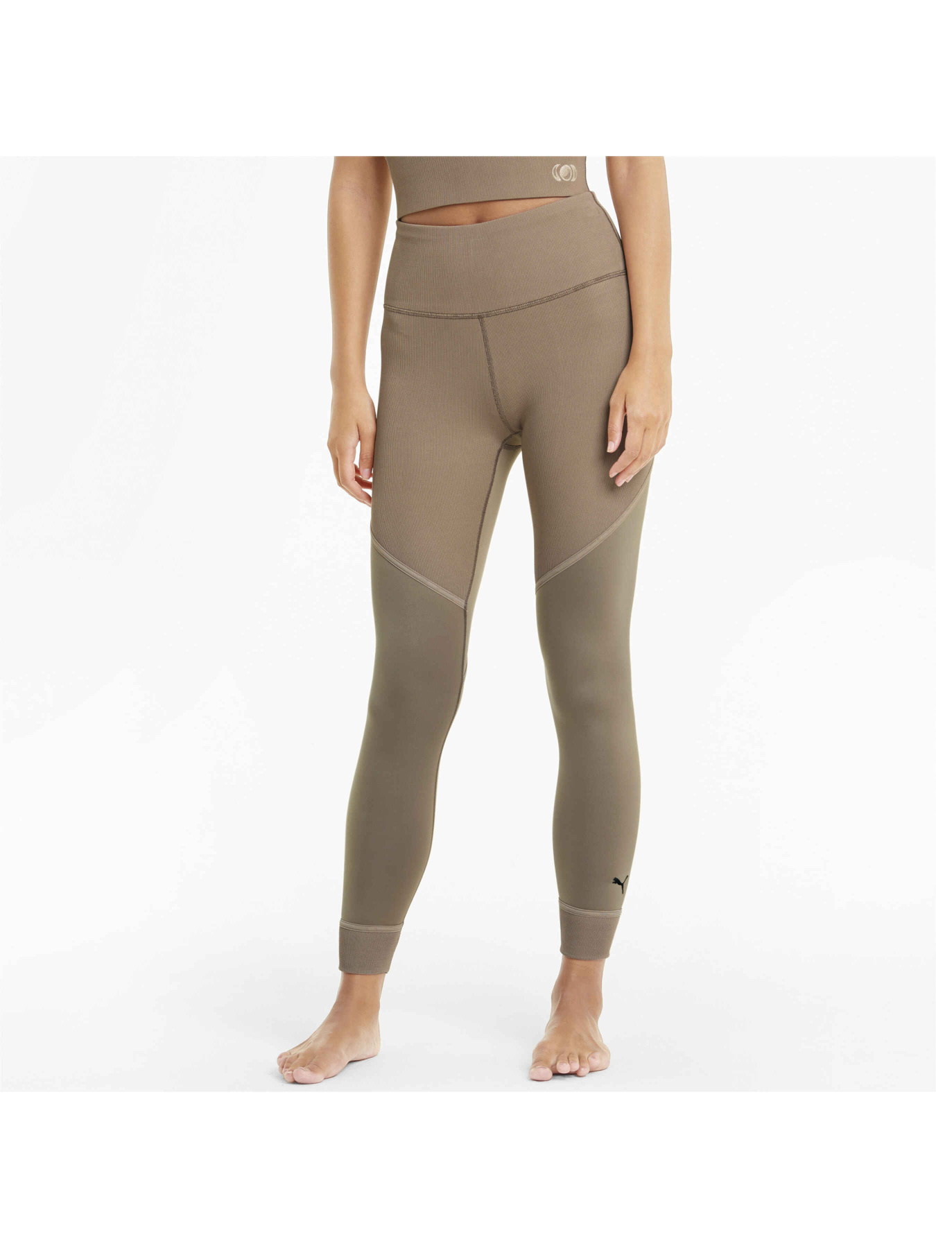 Штани PUMA Studio Rib Hw 7/8 Tight модель 520231 Фото