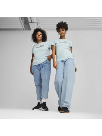 Футболка PUMA Ess+ Metallic Logo Tee модель 848303 Фото