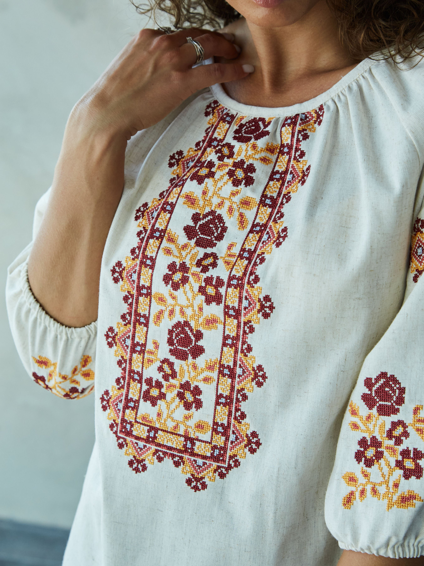 Вишита сорочка Едельвіка модель 72-23-08 Фото