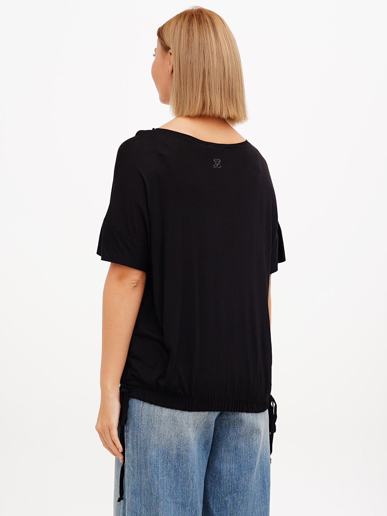 Блуза Sassofono модель A272-SF-1627_чёрный Фото