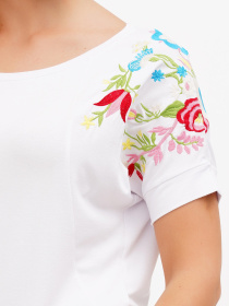 Футболка Sassofono модель A272-SF-1639_белый Фото