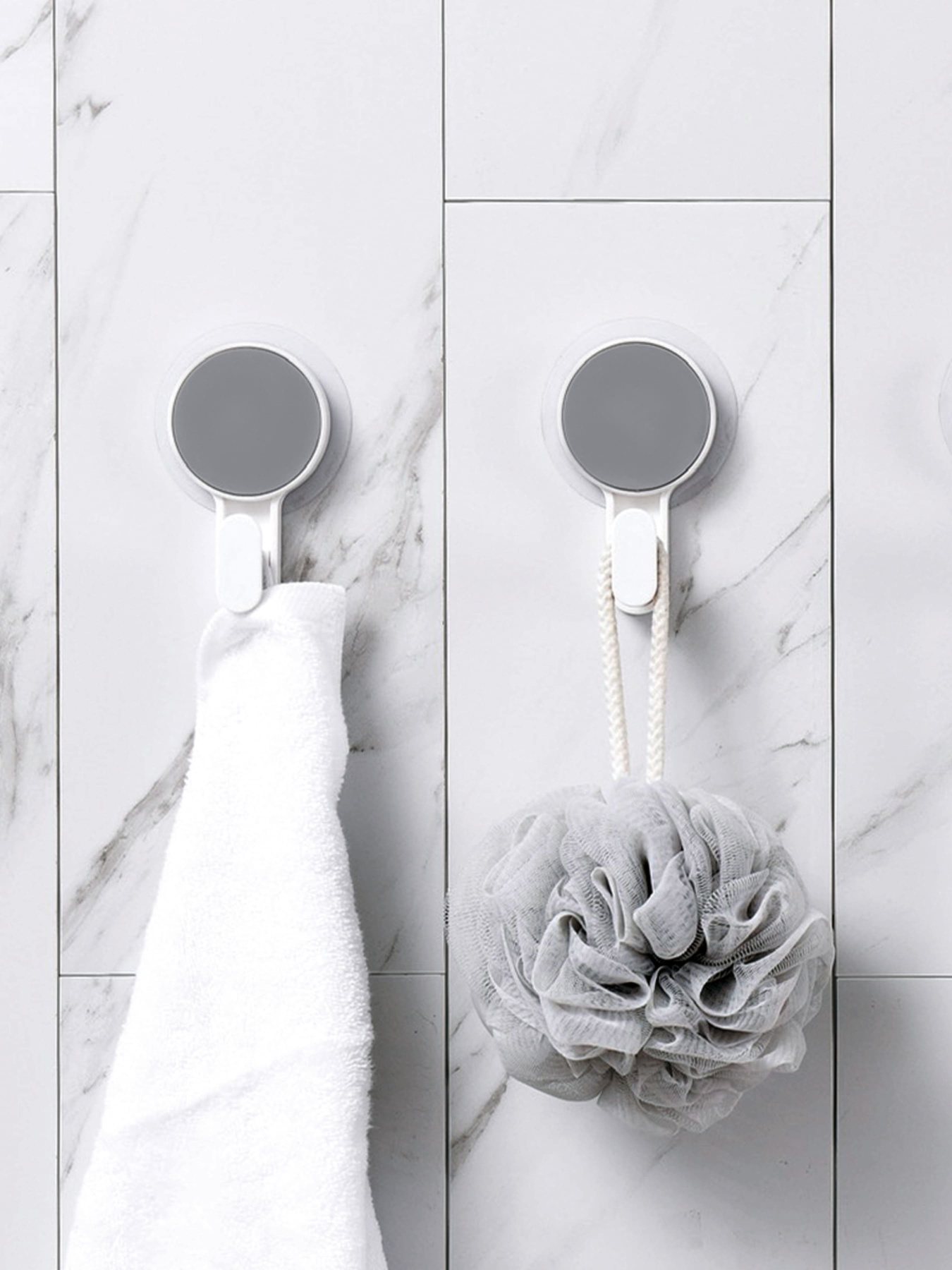 Крючок клеящийся пластиковый белый MBM MY HOME модель BP-6 WHITE Фото