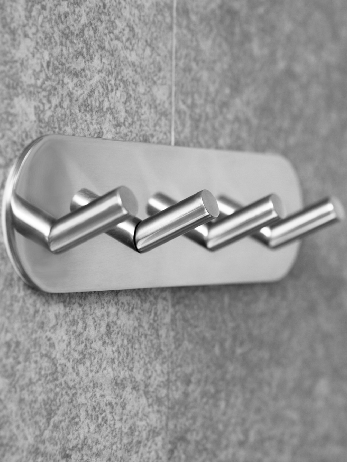 Вешалка на 4 крючка из полированной нержавеющей стали MBM MY HOME модель HSS-192R PSS Фото