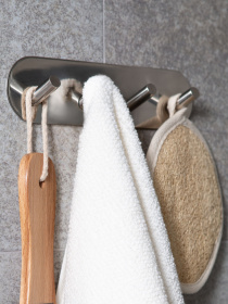 Вішалка на 4 гачка з полірованої нержавіючої сталі MBM HOME модель HSS-192R PSS Вішалка на 4 гачка з полірованої нержавіючої сталі MBM HOME модель HSS-192R PSS Фото