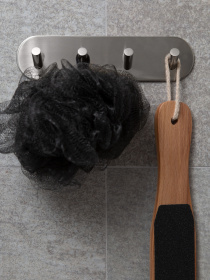 Вішалка на 4 гачка з полірованої нержавіючої сталі MBM HOME модель HSS-192R PSS Вішалка на 4 гачка з полірованої нержавіючої сталі MBM HOME модель HSS-192R PSS Фото