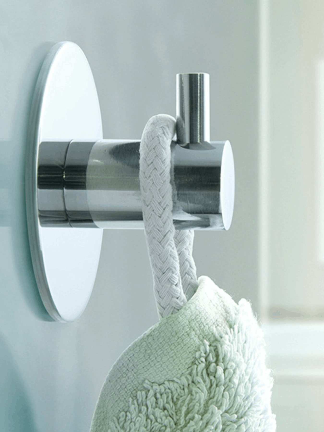 Крючок круглый клеящийся из полированной нержавеющей стали MBM MY HOME модель HSS-501R PSS Фото