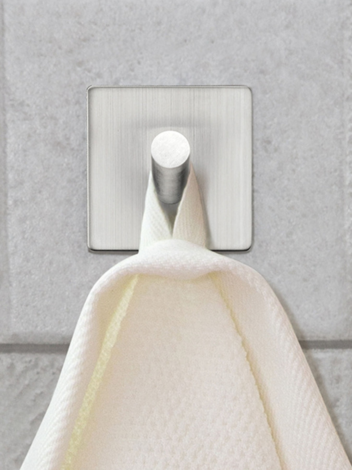 Крючок квадратный клеящийся из нержавеющей стали MBM MY HOME модель HSS-503S SS Фото