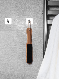 Крючок квадратный клеящийся из нержавеющей стали MBM MY HOME модель HSS-503S SS Фото