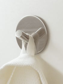 Гачок круглий клейкий з полірованої нержавіючої сталі MBM HOME модель HSS-504R PSS Фото