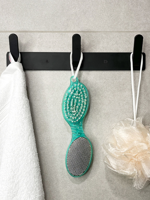 Вішалка на 3 гачки чорна MBM HOME модель HA-01/3 BLACK Фото