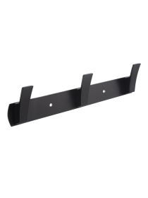 Вішалка на 3 гачки чорна MBM HOME модель HA-02/3 BLACK Фото