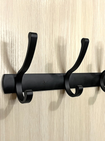 Вішалка на 5 гачків чорна MBM HOME модель HA-03/5 BLACK Вішалка на 5 гачків чорна MBM HOME модель HA-03/5 BLACK Фото
