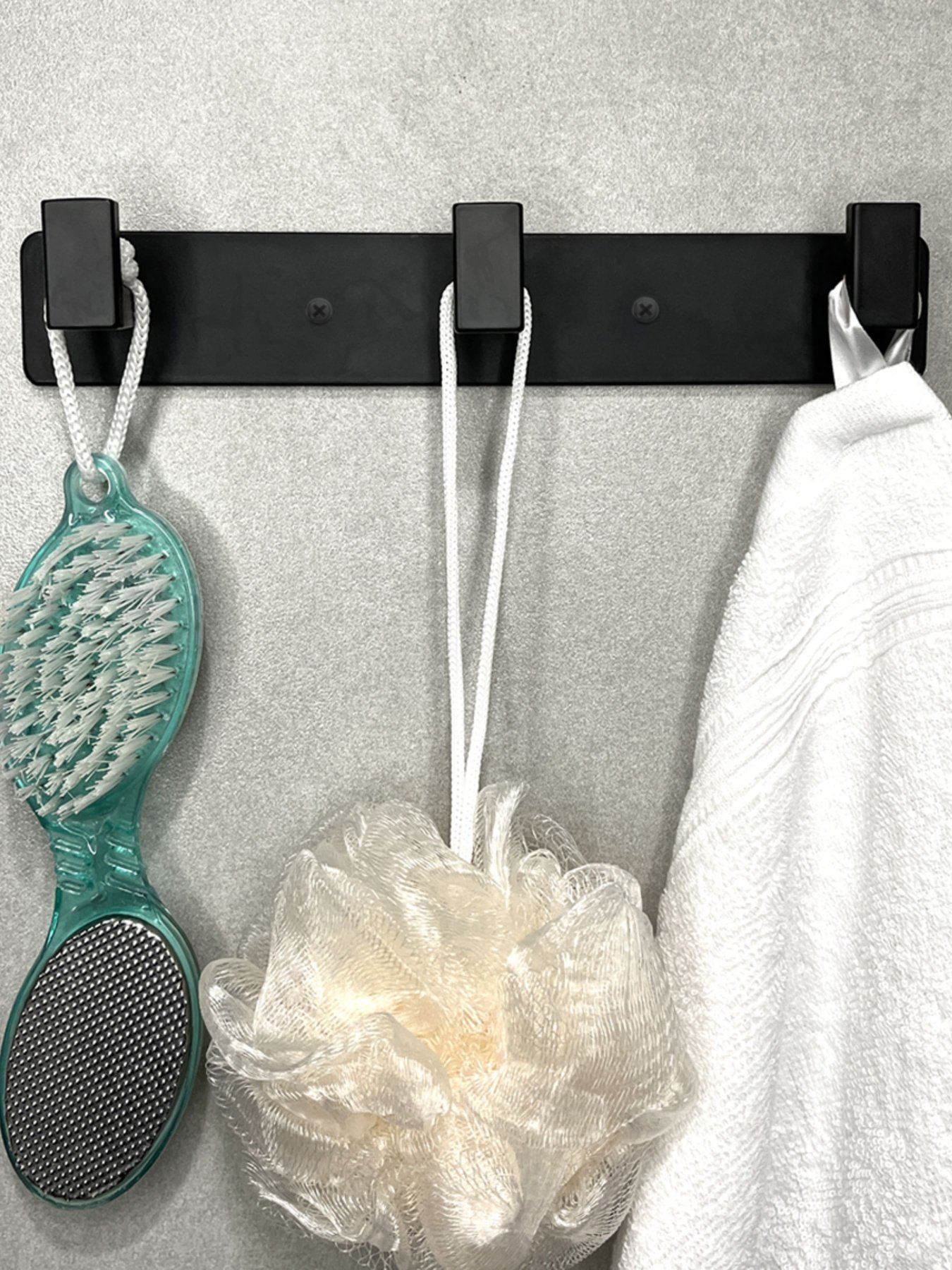 Вішалка на 3 гачки чорна MBM HOME модель HA-05/3 BLACK Фото