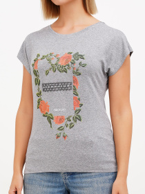 Футболка Sassofono модель A272-SF-1641_серый Фото