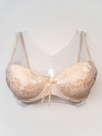 Бюстгальтер ISSA Plus модель BL3-170_бежевый Бюстгальтер ISSA Plus модель BL3-170_бежевый Фото