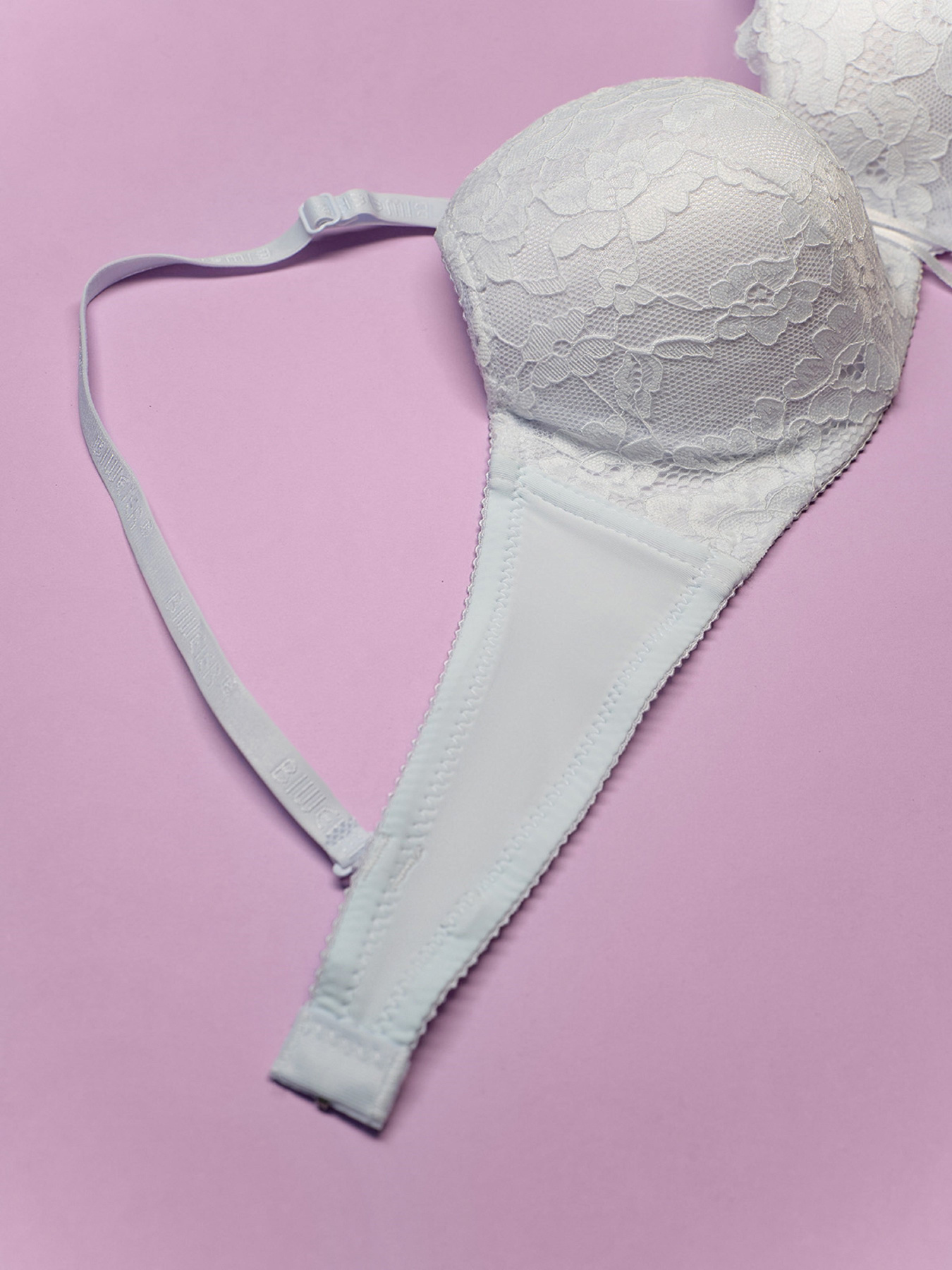 Бюстгальтер ISSA Plus модель BL3-169_белый Бюстгальтер ISSA Plus модель BL3-169_белый Фото