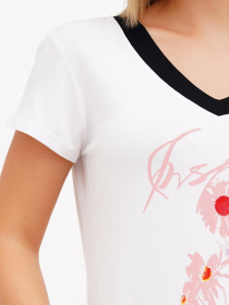 Футболка Sassofono модель A272-SF-1648_белый Фото