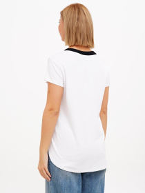 Футболка Sassofono модель A272-SF-1648_белый Фото
