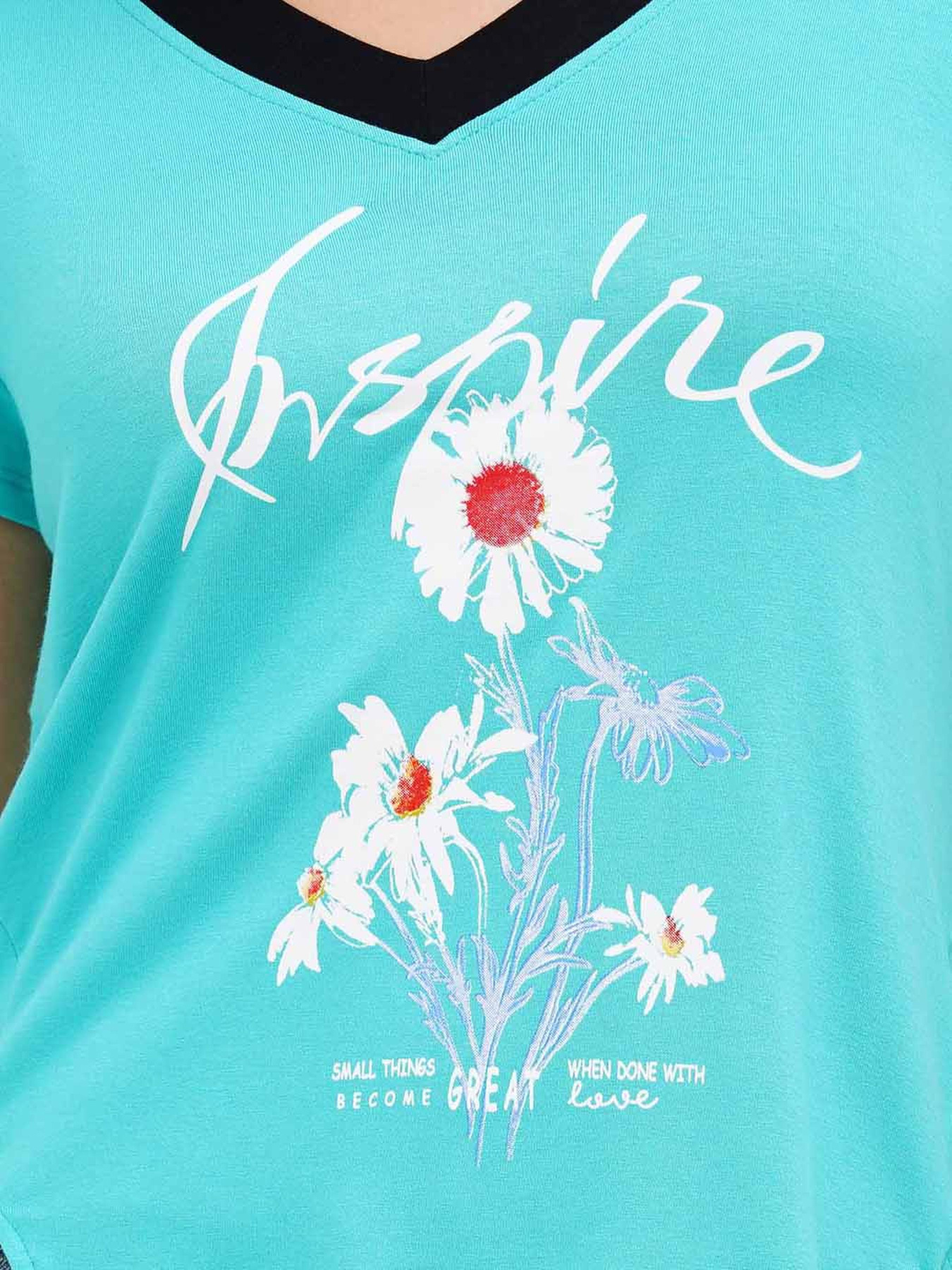 Футболка Sassofono модель A272-SF-1648_мятный Фото