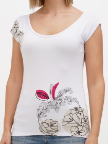 Футболка Sassofono модель A272-SF-1650_белый Фото