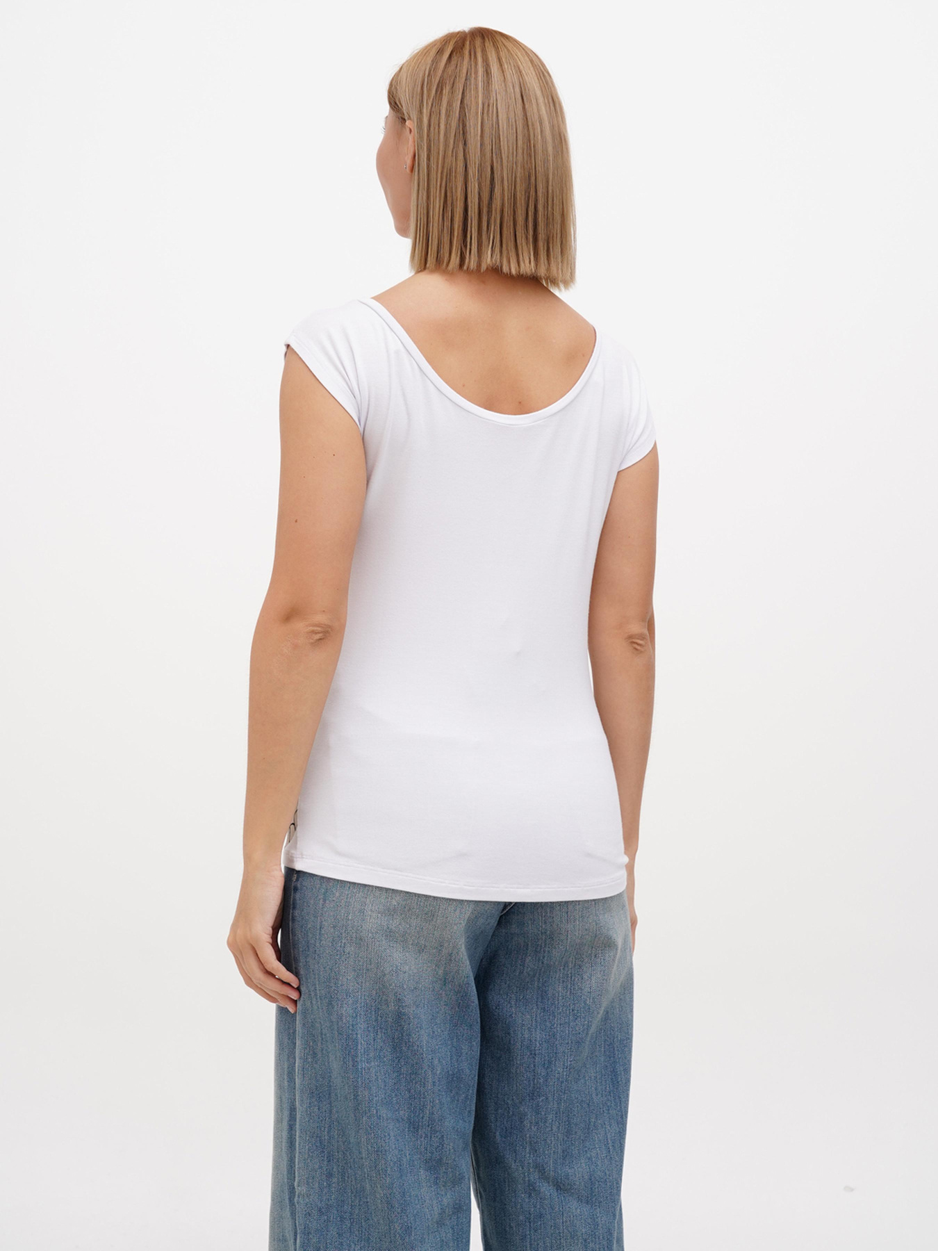 Футболка Sassofono модель A272-SF-1650_белый Фото