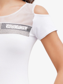 Футболка Sassofono модель A272-SF-1653_белый Фото