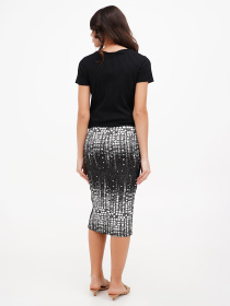 Юбка миди Sassofono модель A272-SF-1608 Фото