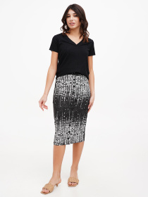 Юбка миди Sassofono модель A272-SF-1608 Фото