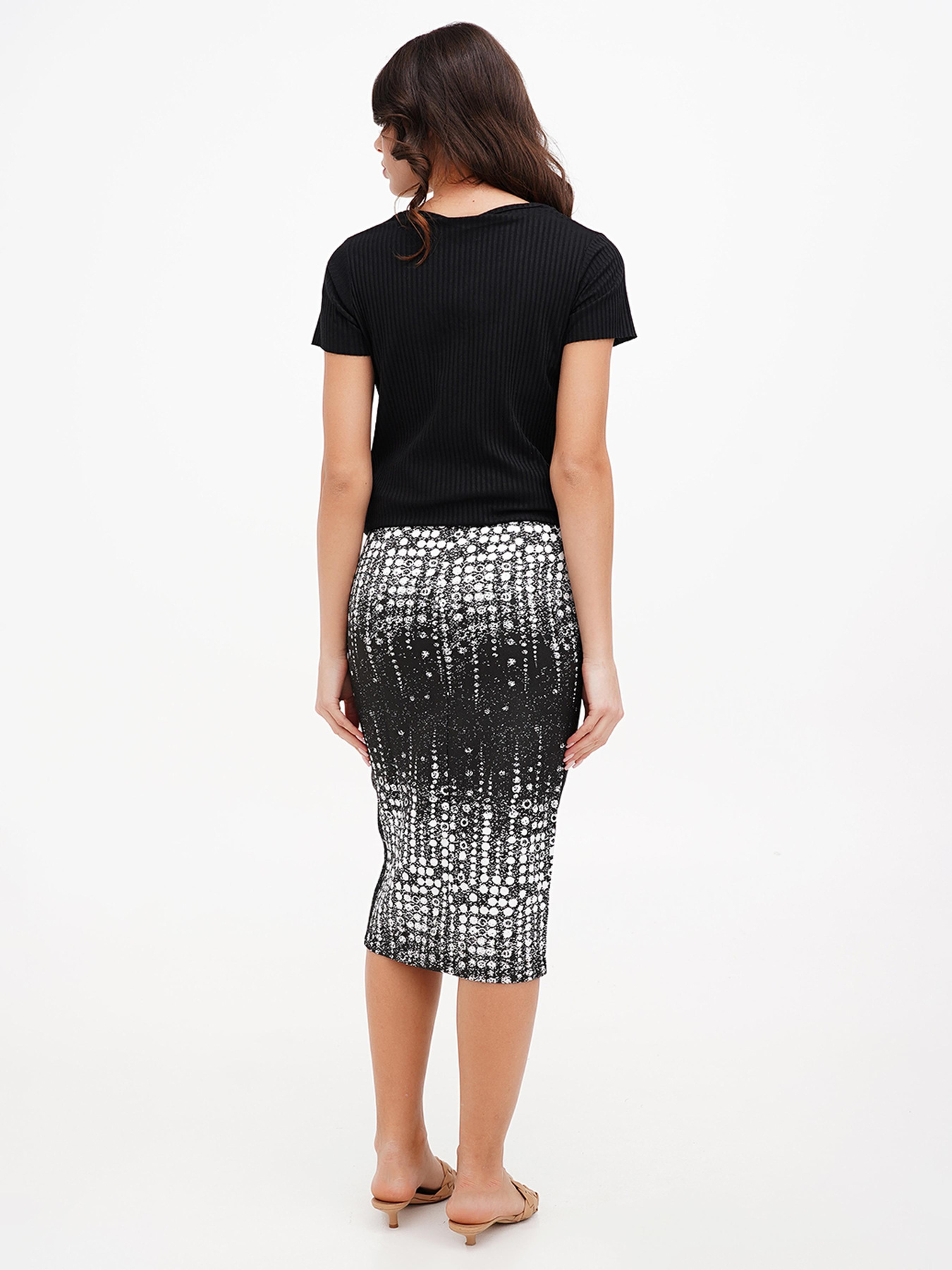 Юбка миди Sassofono модель A272-SF-1608 Фото