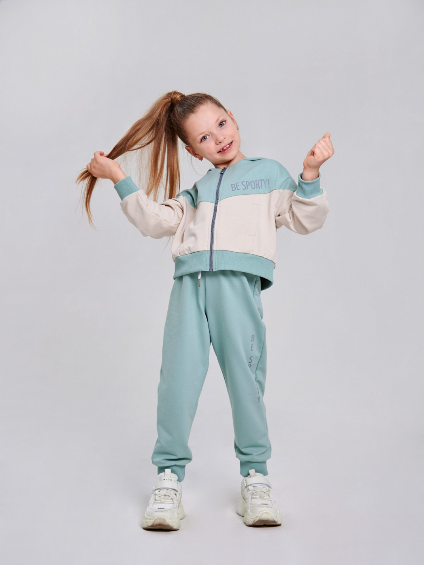 Спортивный костюм SMIL модель smil_117406-svetlyj-haki Фото