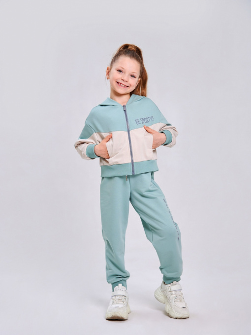 Спортивный костюм SMIL модель smil_117406-svetlyj-haki Фото