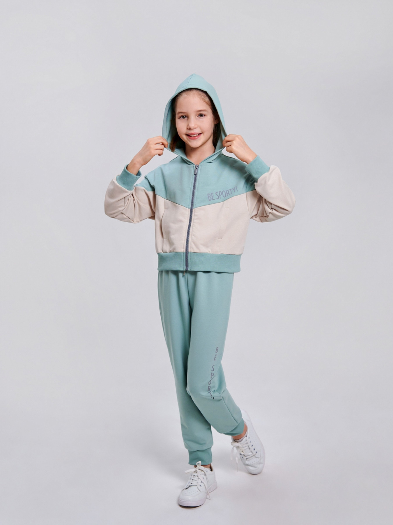 Спортивный костюм SMIL модель smil_117407-svetlyj-haki Фото