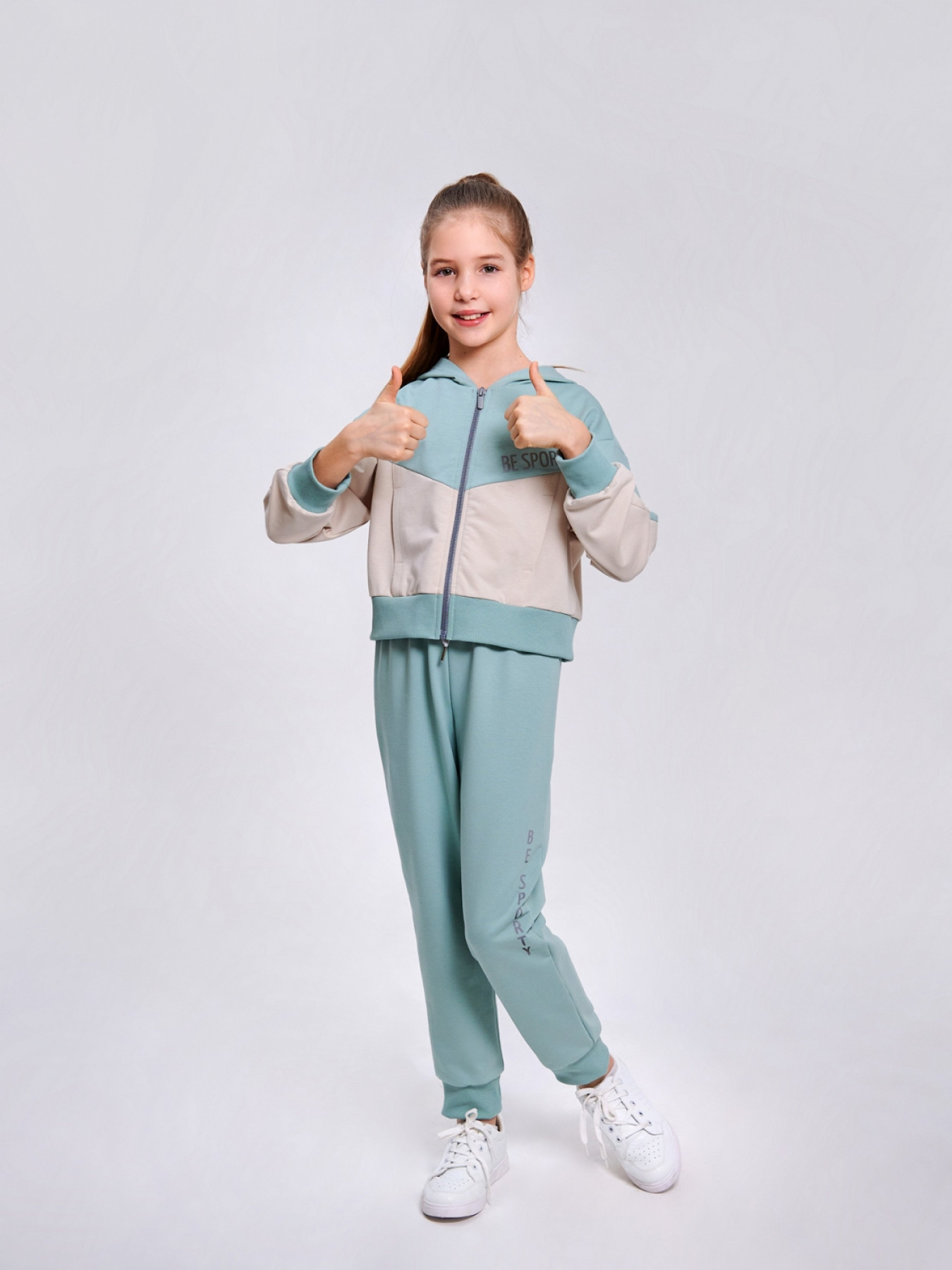 Спортивный костюм SMIL модель smil_117407-svetlyj-haki Фото