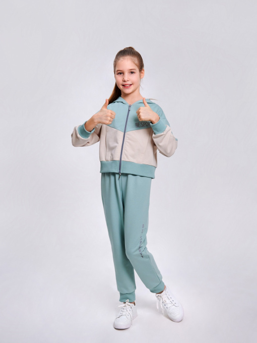 Спортивний костюм SMIL модель smil_117407-svetlyj-haki Фото