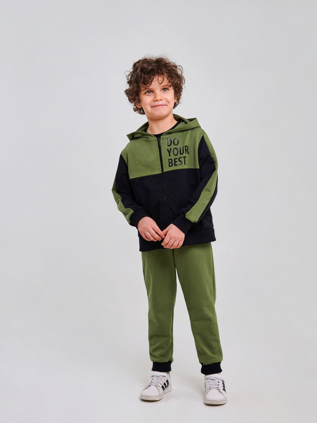 Спортивный костюм SMIL модель smil_117409-haki Фото