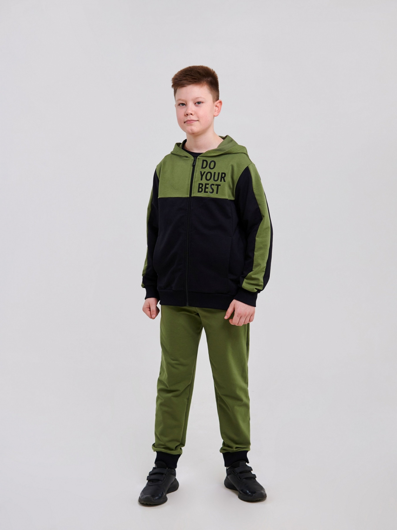 Спортивный костюм SMIL модель smil_117410-haki Фото