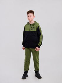 Спортивний костюм SMIL модель smil_117410-haki Фото