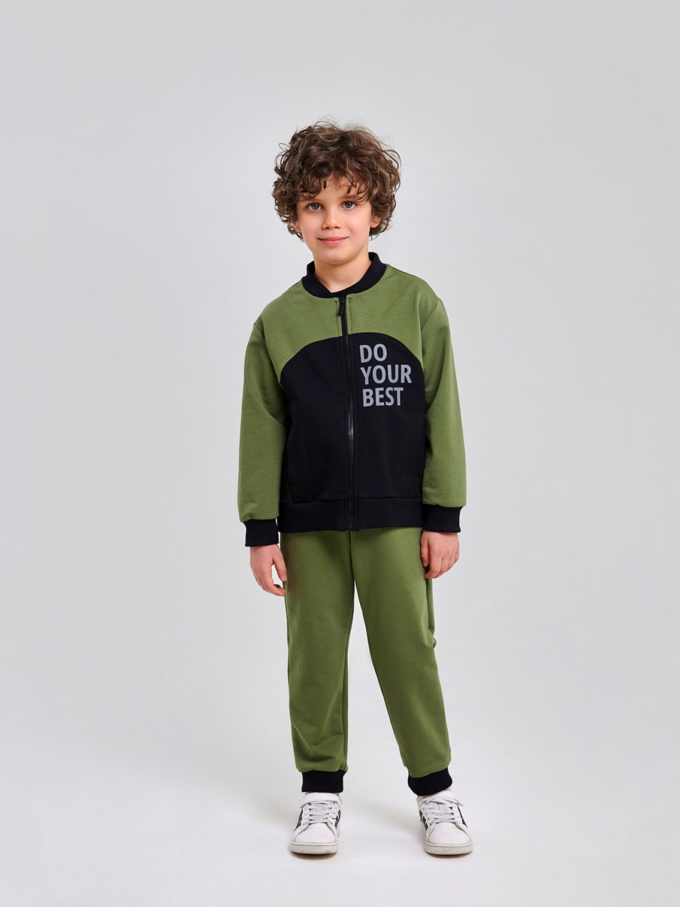 Спортивний костюм SMIL модель smil_117412-haki Фото