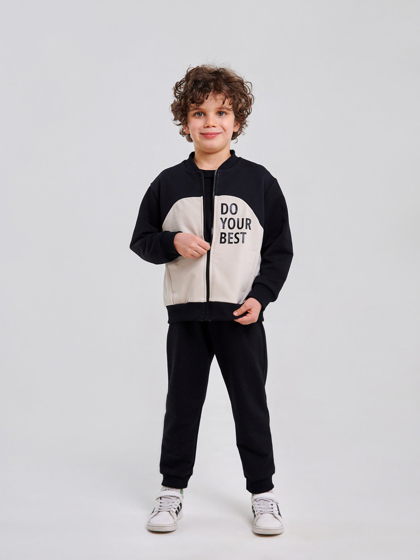 Спортивный костюм SMIL модель smil_117412-cernyj Фото